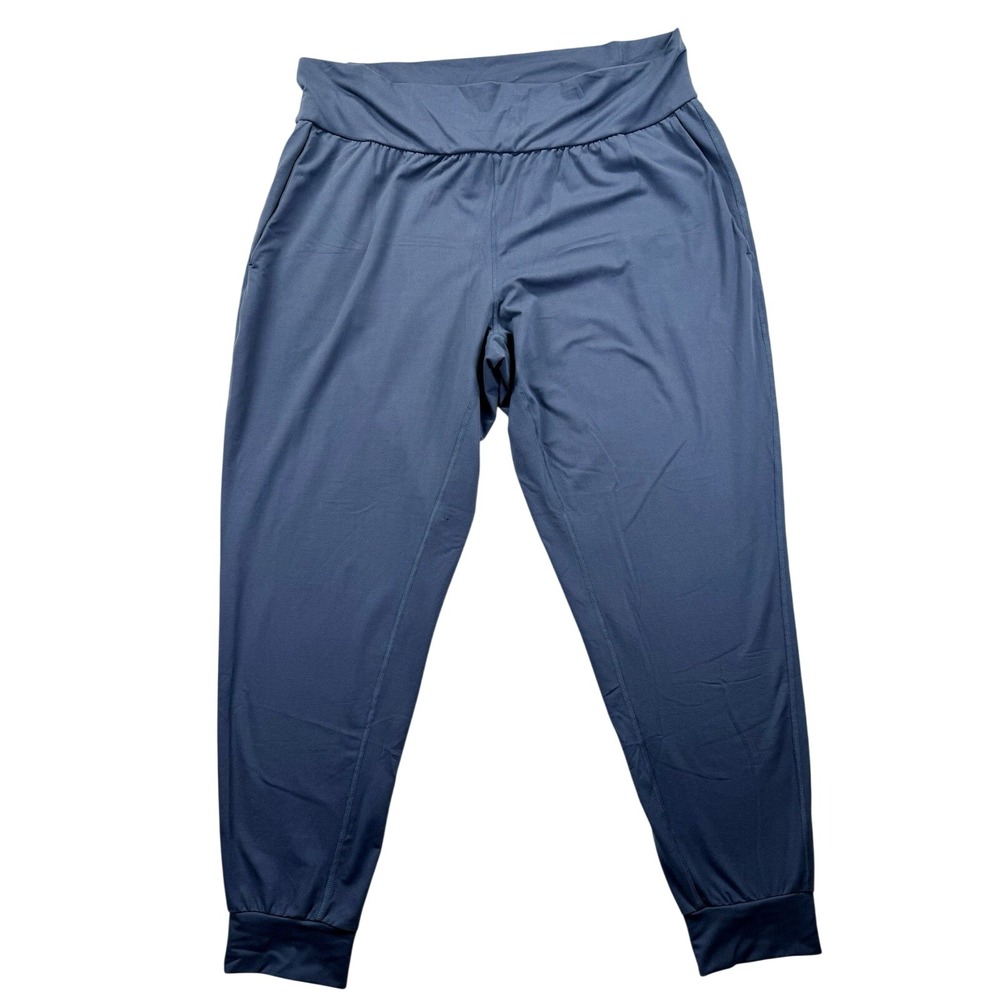 Under Armour UA AllSeasonGear Women XL Blue Loose Fit Jogger Pants Athleisure